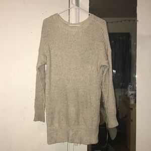 long Hollister sweater